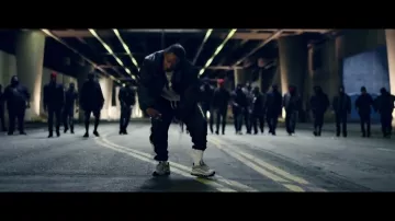 The nike air max 97 in the clip Loyalty of Kendrick Lamar