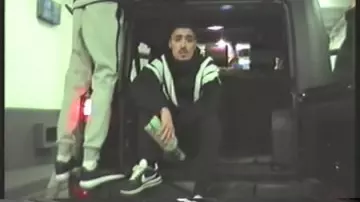 The Classic Cortez Leather Sneazzy in the clip Shutdown of Skepta