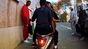 Les huarache ultra dans le clip Afro Trap Pt. 3 de MHD