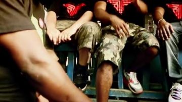 Les sneakers Nike Air MAx  90 OG Infrared de Kaaris dans Paradis Ou Enfer