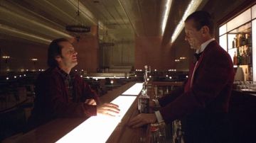 Le bouteille de Jack Daniel's dans Shining