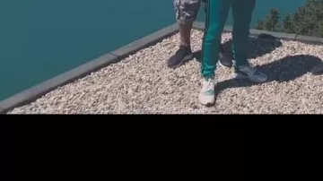 The Nike Huarrache in the clip Cats in the $Crew