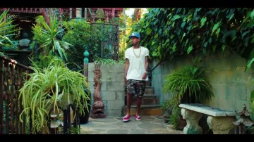 Las auténticas zapatillas de furgoneta de tyga en el clip de la cachimba