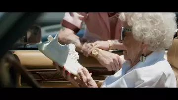 The yeezy cream white in the clip Glorious of Macklemore