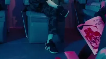Sneakers Nike Cortez black of Kendrick Lamar in her video clip Humble