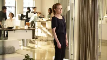 The top Joie silk color caviar Alice Vaughan (Mireille Enos) in The Catch