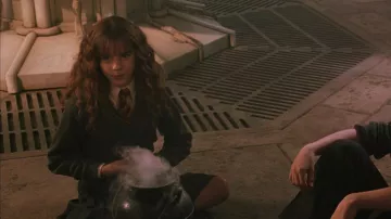 Falda plisada de Hermione Granger (Emma Watson) en Harry Potter