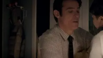 The coat rack in the room, Ethan Woods in the series Extant