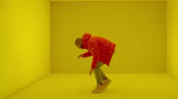 boots Timberland Drake in her video clip Hotline Bling