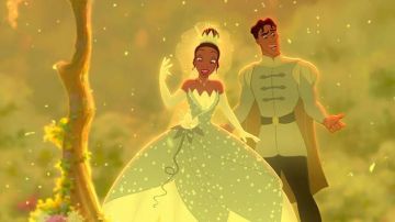 The green dress of Tiana in the Princess and The Frog