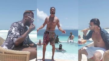 The boxer white Polo Ralph Lauren in the clip I'm IBD NLP