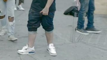 Zapatillas Nike Air Jordan 3 true blue en el clip RAF de A$AP Mob