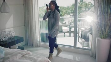 Zapatillas YEEZY Crep Boots de Kalash en el clip Taken