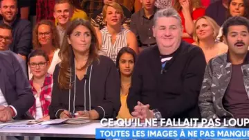 Blusa de Valerie Benaim en Touche pas à mon poste del 21/09/2017 TPMP