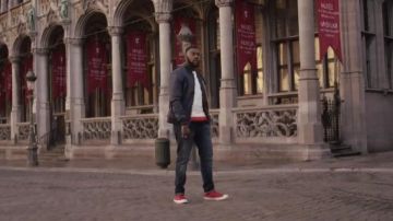 Sneakers Converse Chuck Taylor All Star II OX red in the clip BruxellesVie of Damso