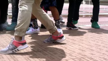 Sneakers Nike Air Jordan in the clip Rolex Ayo & Teo