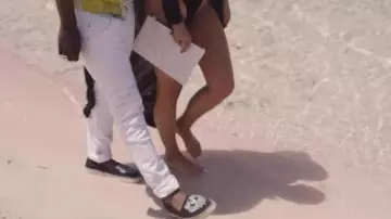 Les espadrilles Kenzo dans le clip Mamacita de Travis Scott