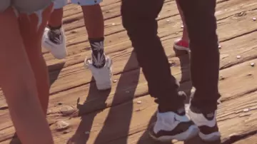 Sneakers Nike Air Jordan XI Concord in the video, No Type Rae Sremmurd