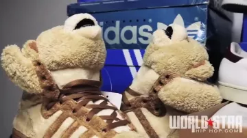 Zapatillas Adidas x Jeremy Scott Teddy bear en el video musical de Twista A.D.I.D.A.S