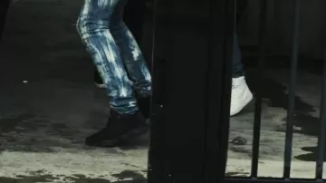 Les sneakers Nike Air Jordan "horizon" low dans le clip Bamboula de bosh