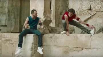 Sneakers Reebok Ex-O High White in the clip They are cool Orelsan