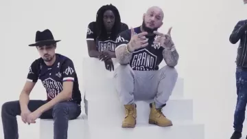 Les boots Timberland de Seth Gueko dans le clip Grand Paris de Medine
