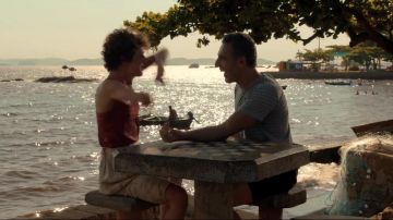 La plage d'Urca dans Rio, eu te amo