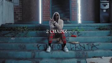 Zapatillas Puma Disck Blaze de 2 Chainz en su clip Blue Cheese