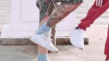 Zapatos Reebok Classic en el clip La Pallice en el clip Los Niglos
