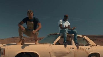 Zapatos Black New Balance MRL 420 en el clip Fuera de control de Rohff