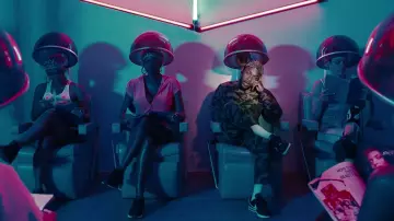 Shoes Nike Cortez basic leather black in the clip Humble. of Kendrick Lamar