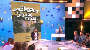 Le livre Jackpot des jeux télé de François Viot vu dans Touche pas à mon poste du 26/09/2017 TPMP