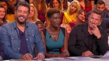 La robe de Rokhaya Diallo dans Touche pas à mon poste du 26/09/2017 TPMP