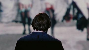 La película "French Cancan" proyectada en la última proyección