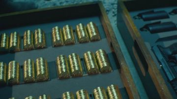 La réplique da la pièce de Monnaie de John Wick (Keanu Reeves) dans John Wick