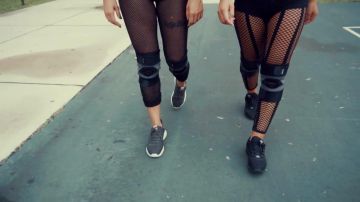 The adidas tubular shadow in the clip 24/7 Shanna Kress