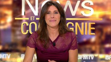 The lace top of Nathalie Levy in the News and the company of the 27/09/2017