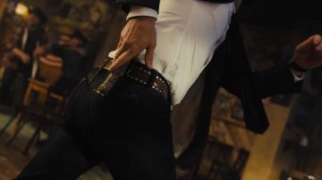 El látigo de Jack Daniels (Pedro Pascal) en Kingsman: El círculo dorado