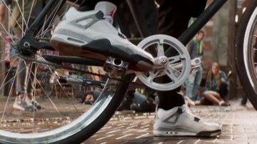 Nike shoes Air Jordan 4 of Ulysses (Hubert Koundé) in Gangsterdam