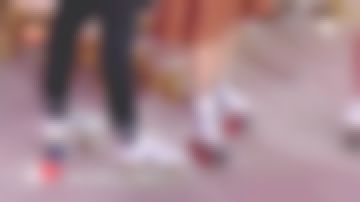 The basket Veja V 10 Extra white nautico Pekin Alexandre Jonette at the end of the broadcast of September 28, 2017