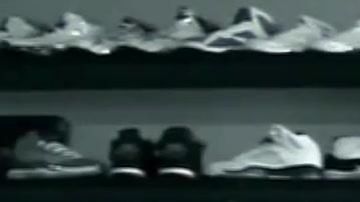 The pair of Nike Air Jordan 11 Retro (GS) "Cool Grey 2010" in the clip, Michael Jordan Kendrick Lamar