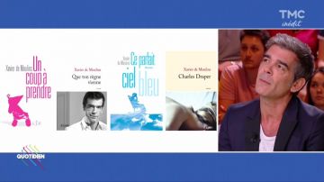 La novela Ce parfait ciel bleu de Xavier de Moulins invitada el 29 de septiembre de 2017 por Quotidien