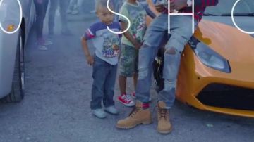 Sneakers Converse Chuck Taylor All Star in the clip 100 Shots of Young Dolph