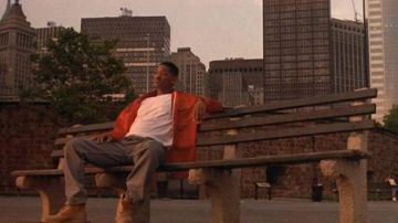 Le parc dans lequel se retrouve Agent K (Tommy Lee Jones) et Agent J (Will Smith) dans Men In Black