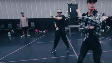 Sneakers Reebok Kamikaze into the clip Company of Justin Bieber
