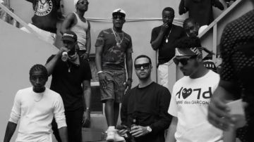 Sneakers Nike Air Force 1 Mid '07 white in the clip, Mr. L. C Niska feat. Booba