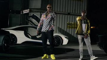 Sneakers Christian Louboutin in the clip Mr. L. C. Niska