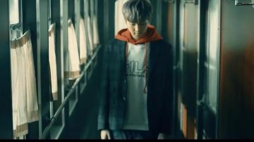 The jacket, "Cambridge" plaid Gucci Rap-Monster in the clip Spring Day BTS