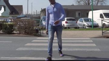 La paire de Adidas Originals "Metal Toe Noire" de Naza dans son clip La Débauche