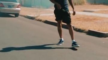 El Puma Suede Classic en el South Central video musical de G Perico